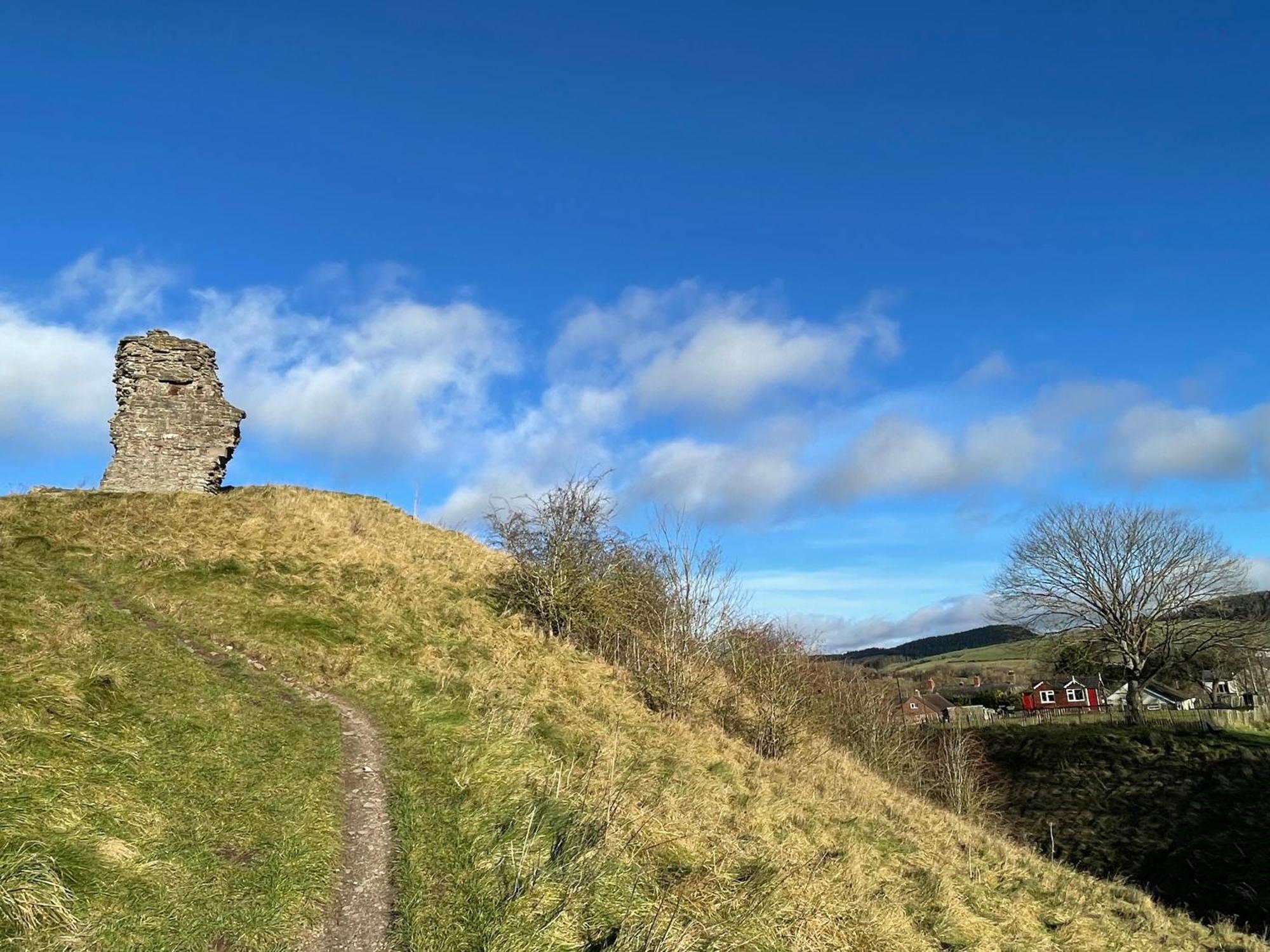 Beech Cottage With Clun Castle View ภายนอก รูปภาพ